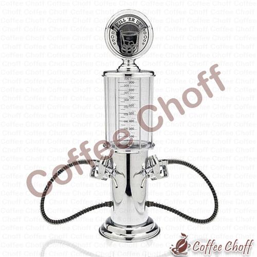 Bar Butler Liquor Dispenser Beer Tower Plastic 0.9 Liter Silver Twin Pipe 